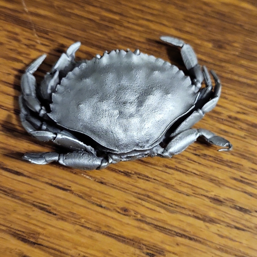 Heritage Pewter Crab - Picture 2 of 6